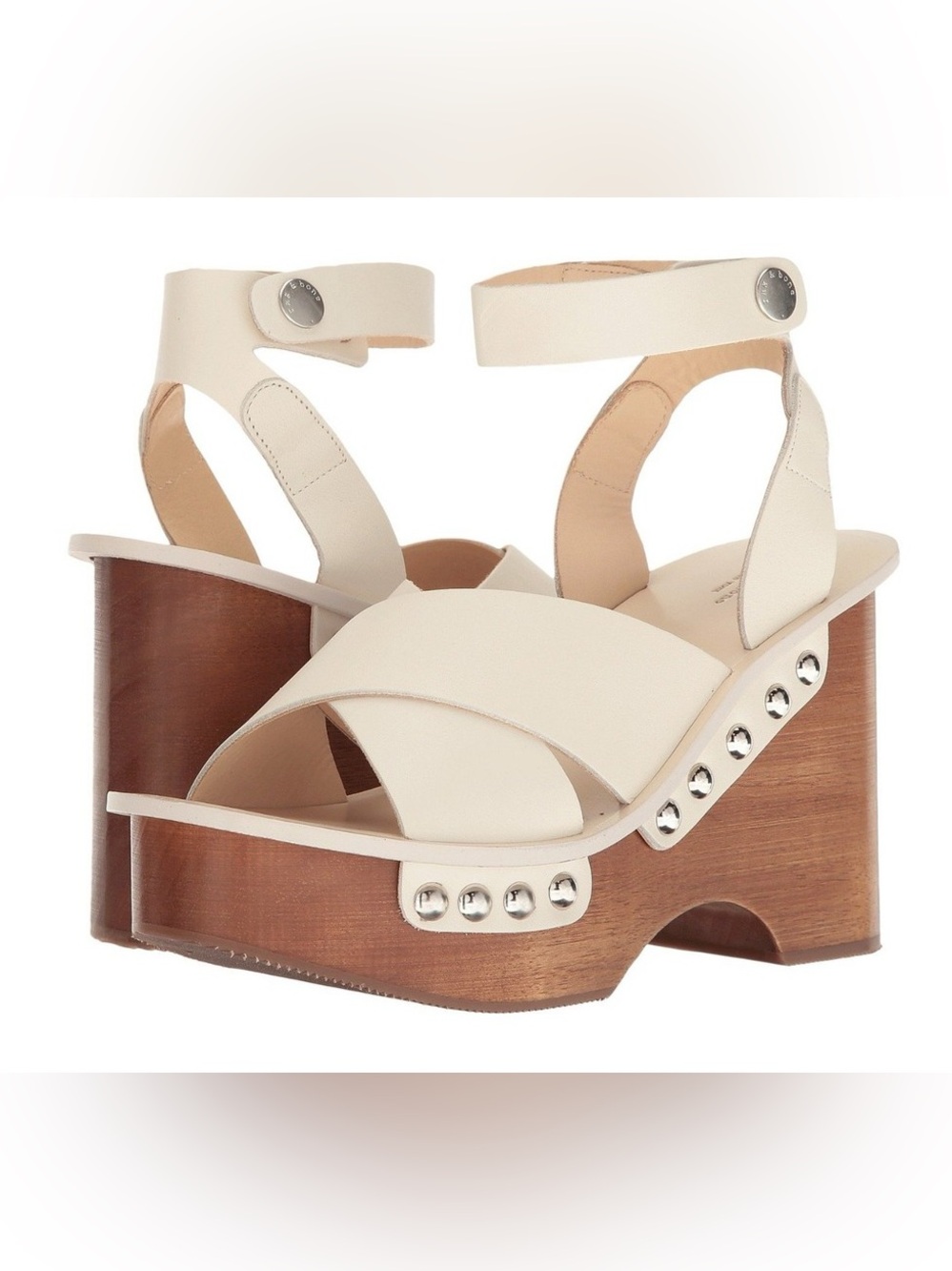 rag & bone Ivory Hestor Platform Sandals